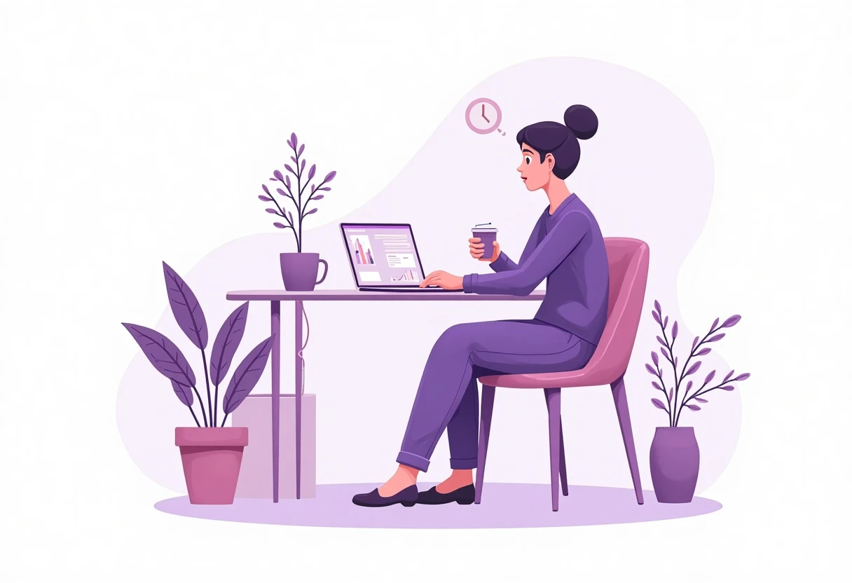 Reviewing loan options in comfort