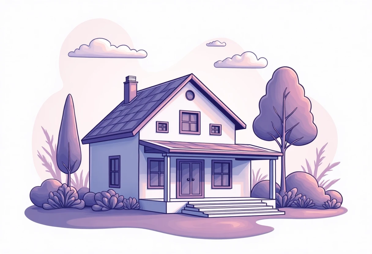 Duurzaam huis met zonnepanelen