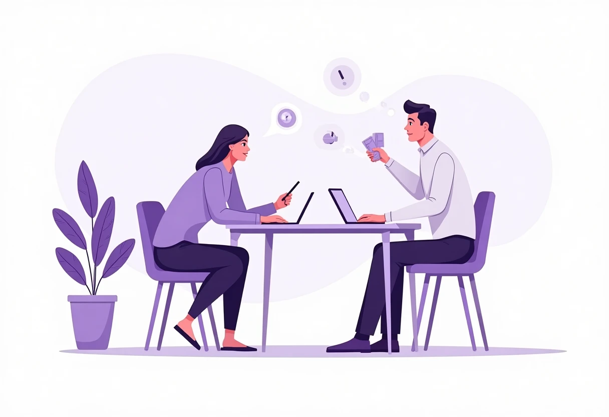 Discuter de documents financiers