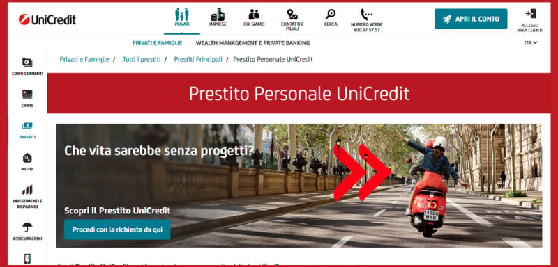 UniCredit Prestito Personale