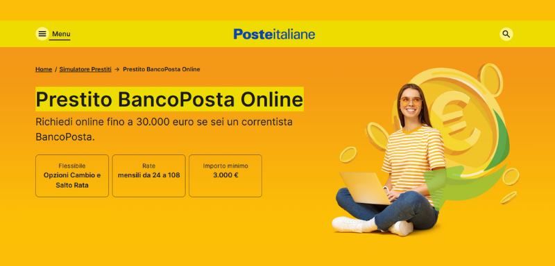 Prestito BancoPosta Online